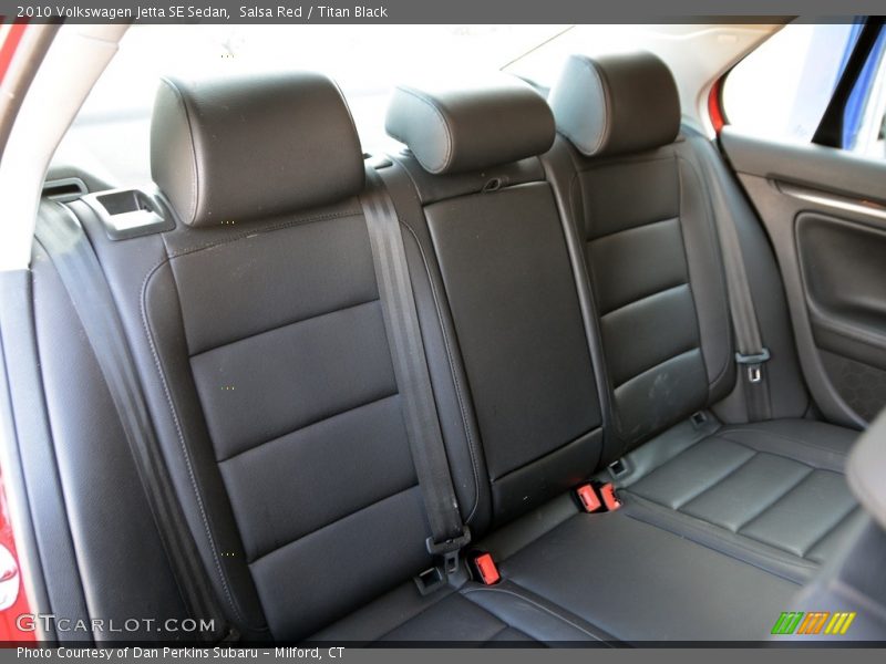 Salsa Red / Titan Black 2010 Volkswagen Jetta SE Sedan