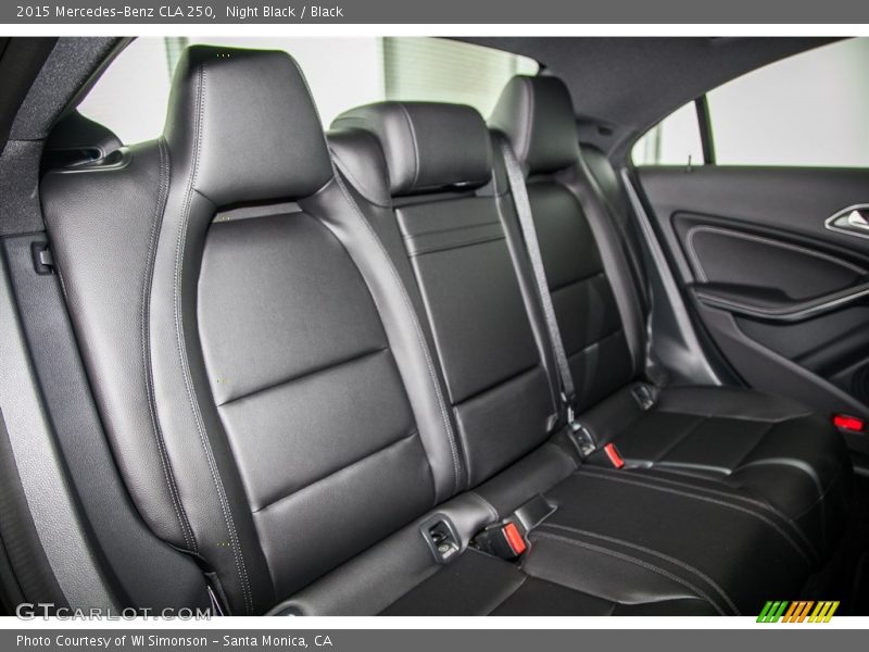 Night Black / Black 2015 Mercedes-Benz CLA 250