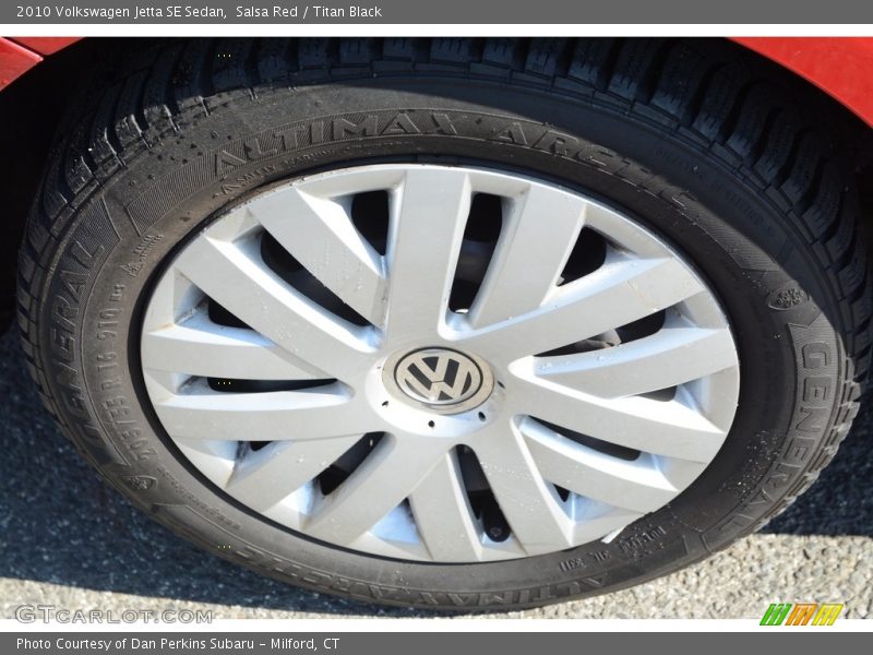 Salsa Red / Titan Black 2010 Volkswagen Jetta SE Sedan