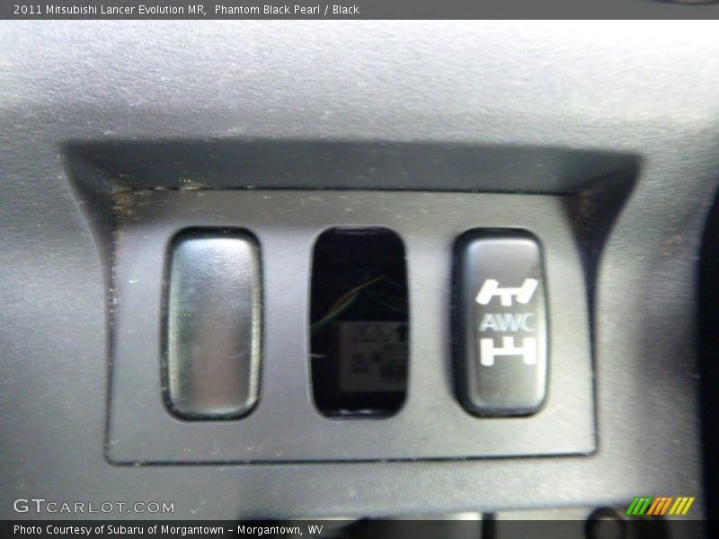 Phantom Black Pearl / Black 2011 Mitsubishi Lancer Evolution MR