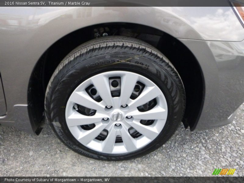 Titanium / Marble Gray 2016 Nissan Sentra SV