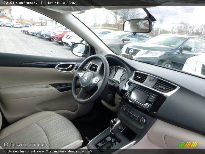 Titanium / Marble Gray 2016 Nissan Sentra SV