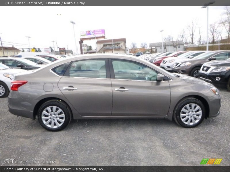 Titanium / Marble Gray 2016 Nissan Sentra SV