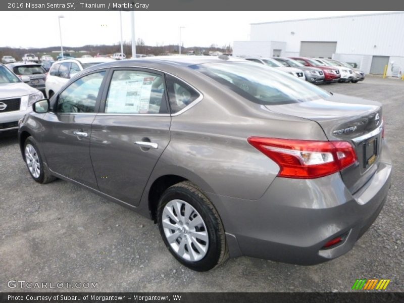 Titanium / Marble Gray 2016 Nissan Sentra SV