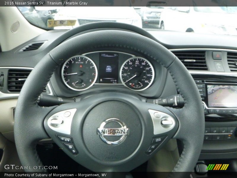 Titanium / Marble Gray 2016 Nissan Sentra SV