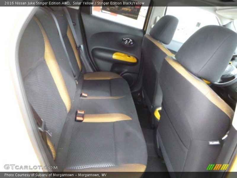 Solar Yellow / Stinger Edition Black/Yellow 2016 Nissan Juke Stinger Edition AWD