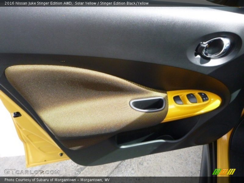 Door Panel of 2016 Juke Stinger Edition AWD