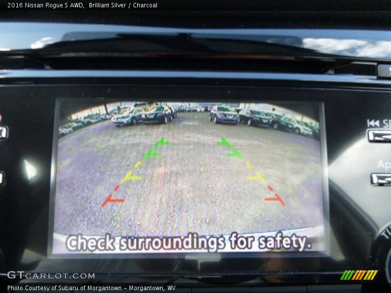 Brilliant Silver / Charcoal 2016 Nissan Rogue S AWD