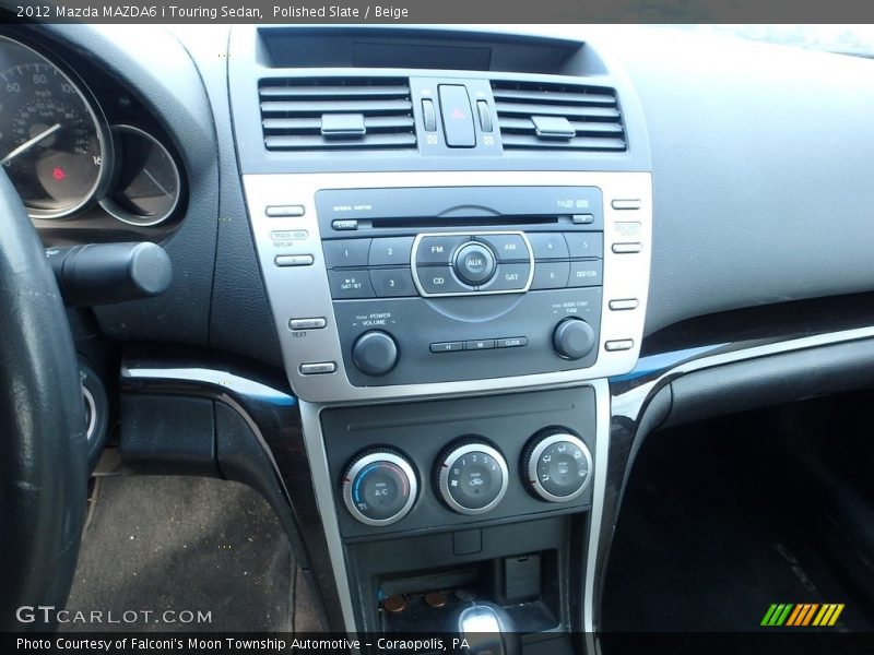 Polished Slate / Beige 2012 Mazda MAZDA6 i Touring Sedan