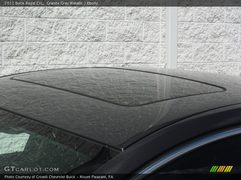 Granite Gray Metallic / Ebony 2011 Buick Regal CXL