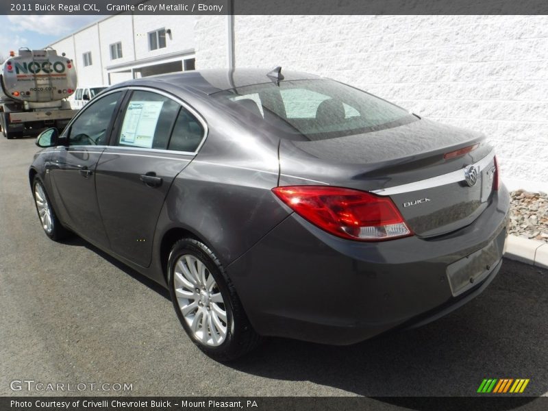 Granite Gray Metallic / Ebony 2011 Buick Regal CXL
