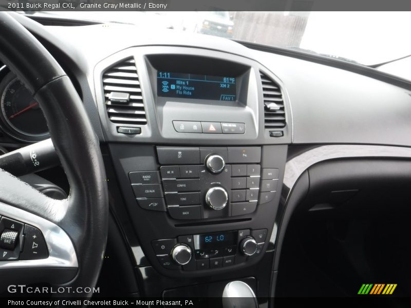 Granite Gray Metallic / Ebony 2011 Buick Regal CXL