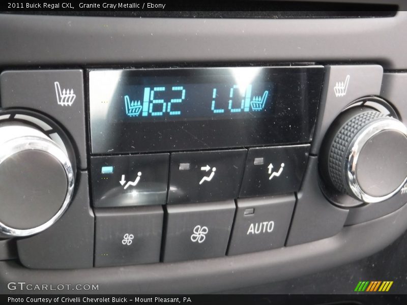 Granite Gray Metallic / Ebony 2011 Buick Regal CXL