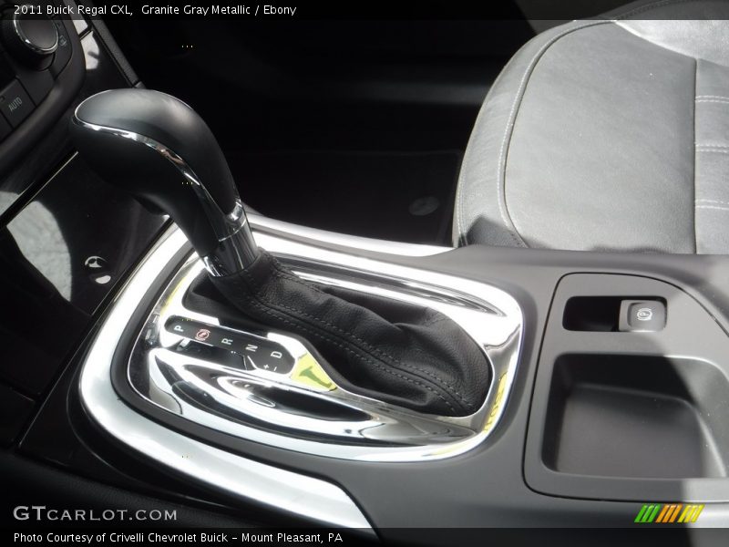 Granite Gray Metallic / Ebony 2011 Buick Regal CXL