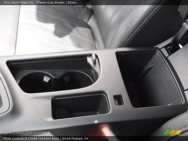 Granite Gray Metallic / Ebony 2011 Buick Regal CXL
