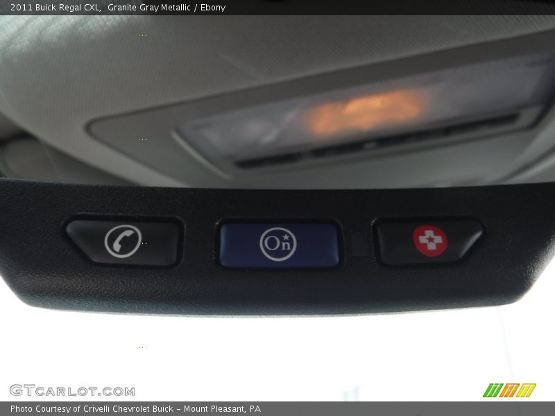 Granite Gray Metallic / Ebony 2011 Buick Regal CXL