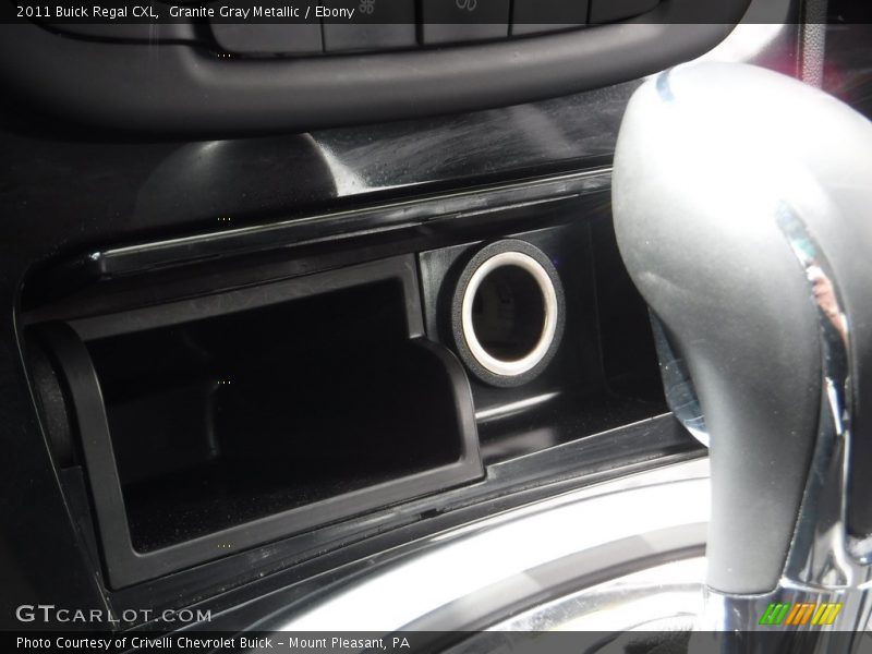 Granite Gray Metallic / Ebony 2011 Buick Regal CXL