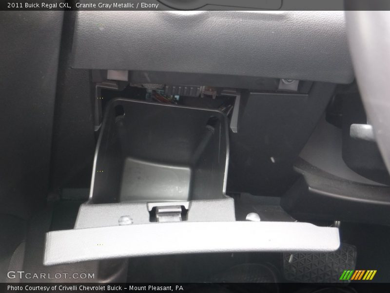 Granite Gray Metallic / Ebony 2011 Buick Regal CXL