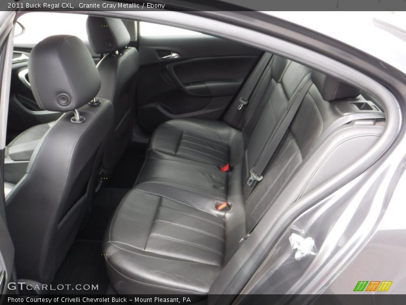 Granite Gray Metallic / Ebony 2011 Buick Regal CXL
