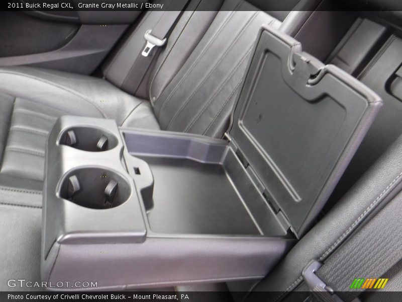 Granite Gray Metallic / Ebony 2011 Buick Regal CXL