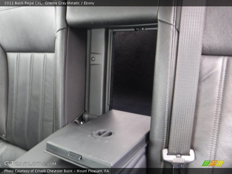 Granite Gray Metallic / Ebony 2011 Buick Regal CXL