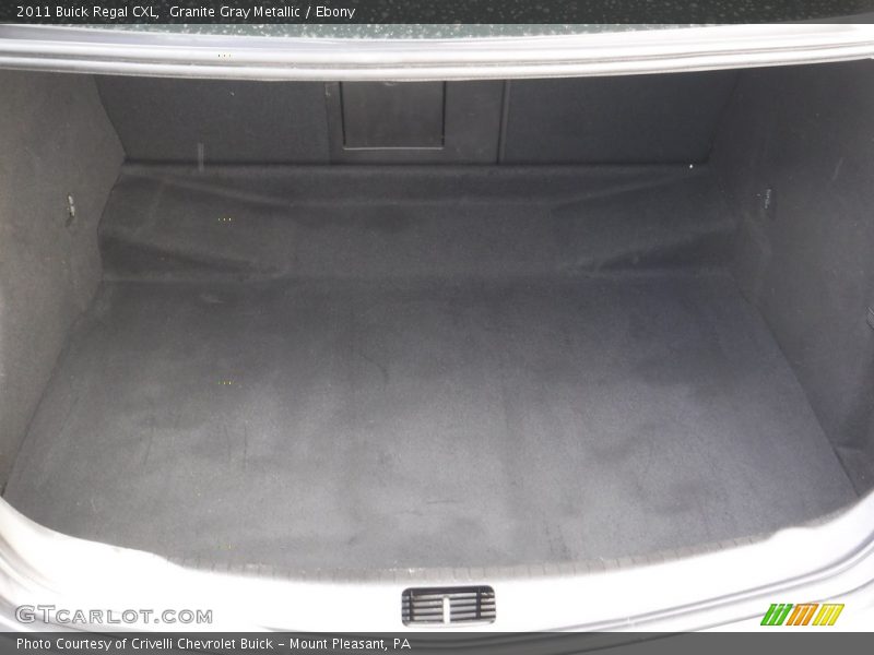 Granite Gray Metallic / Ebony 2011 Buick Regal CXL