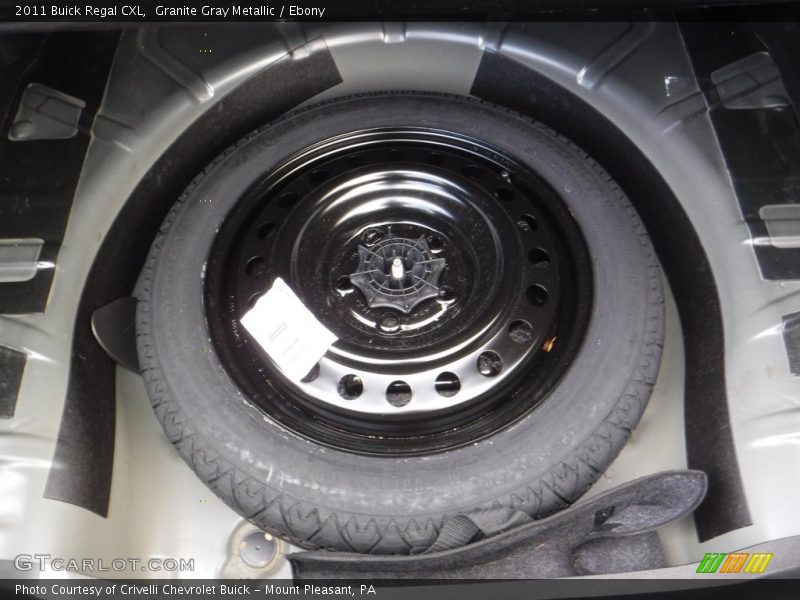 Granite Gray Metallic / Ebony 2011 Buick Regal CXL