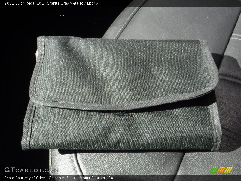 Granite Gray Metallic / Ebony 2011 Buick Regal CXL