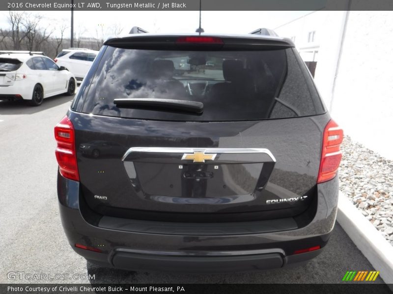 Tungsten Metallic / Jet Black 2016 Chevrolet Equinox LT AWD
