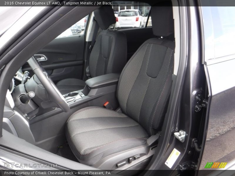 Tungsten Metallic / Jet Black 2016 Chevrolet Equinox LT AWD