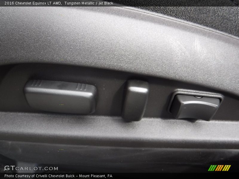 Tungsten Metallic / Jet Black 2016 Chevrolet Equinox LT AWD