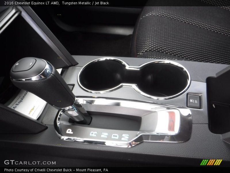 Tungsten Metallic / Jet Black 2016 Chevrolet Equinox LT AWD