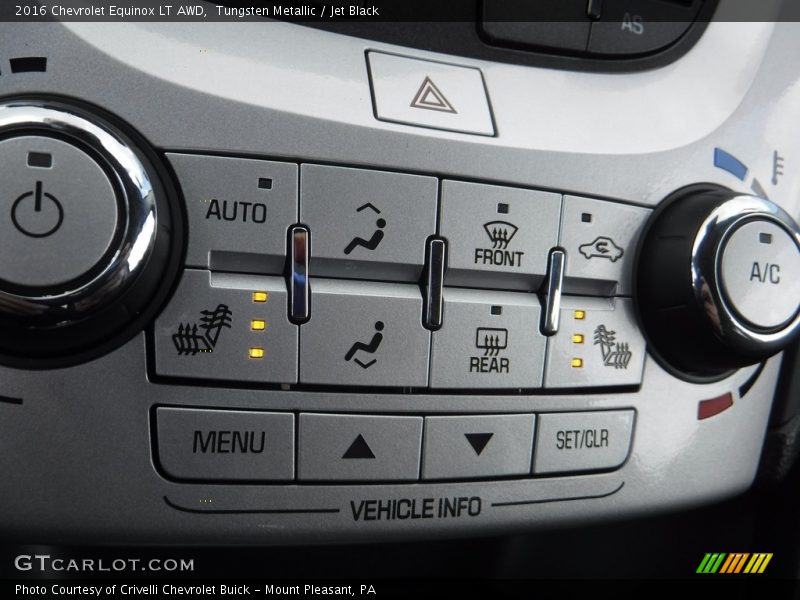 Tungsten Metallic / Jet Black 2016 Chevrolet Equinox LT AWD