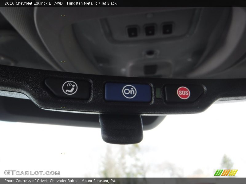 Tungsten Metallic / Jet Black 2016 Chevrolet Equinox LT AWD