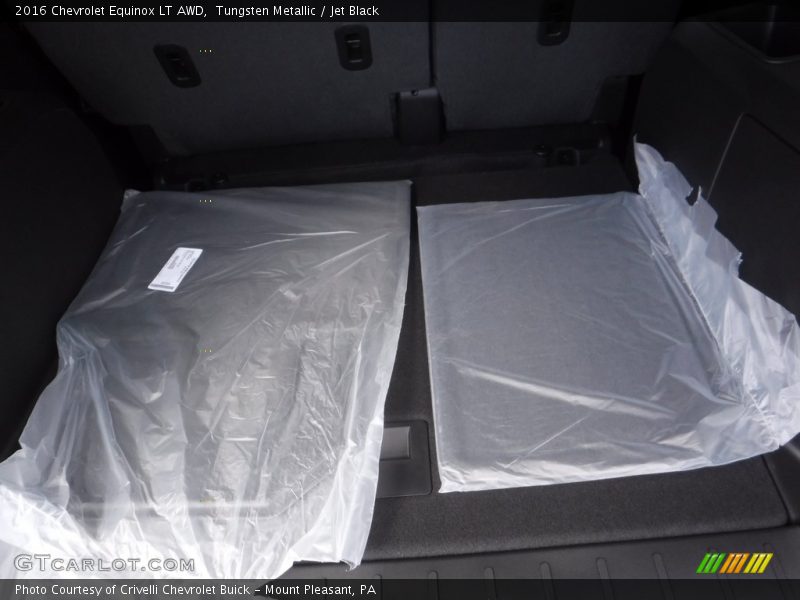 Tungsten Metallic / Jet Black 2016 Chevrolet Equinox LT AWD