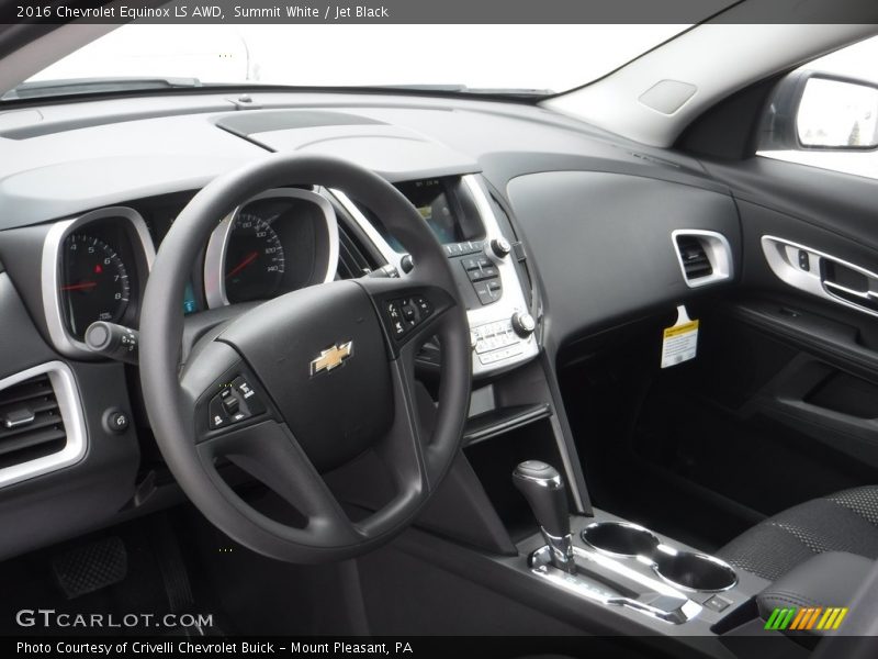 Summit White / Jet Black 2016 Chevrolet Equinox LS AWD