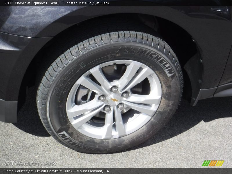 Tungsten Metallic / Jet Black 2016 Chevrolet Equinox LS AWD
