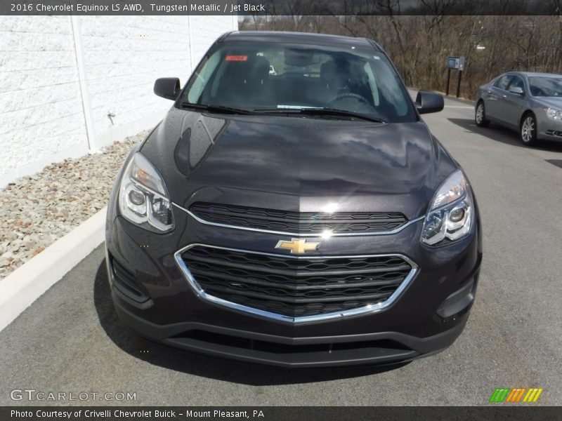 Tungsten Metallic / Jet Black 2016 Chevrolet Equinox LS AWD