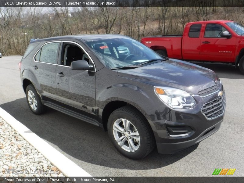 Tungsten Metallic / Jet Black 2016 Chevrolet Equinox LS AWD