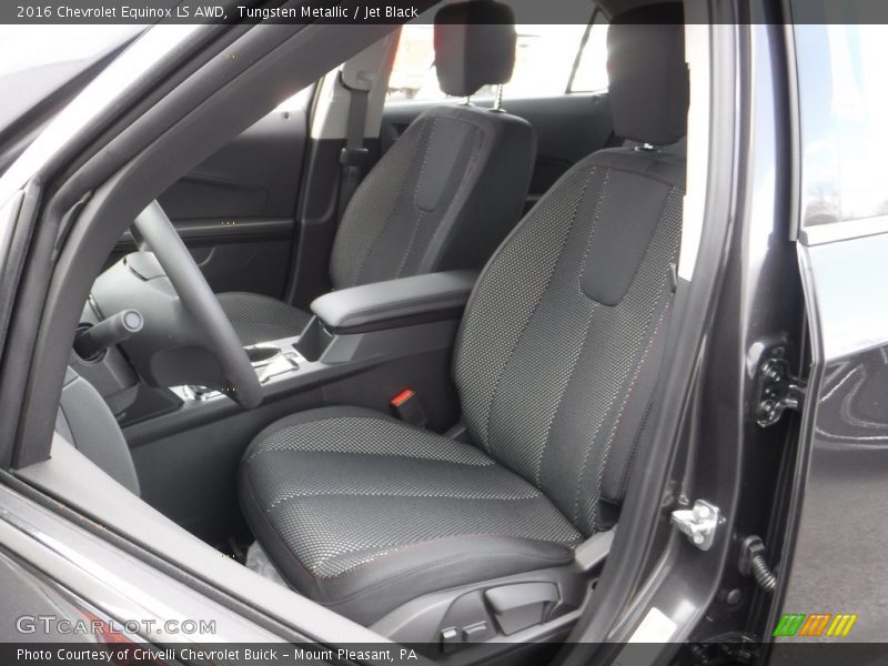 Tungsten Metallic / Jet Black 2016 Chevrolet Equinox LS AWD