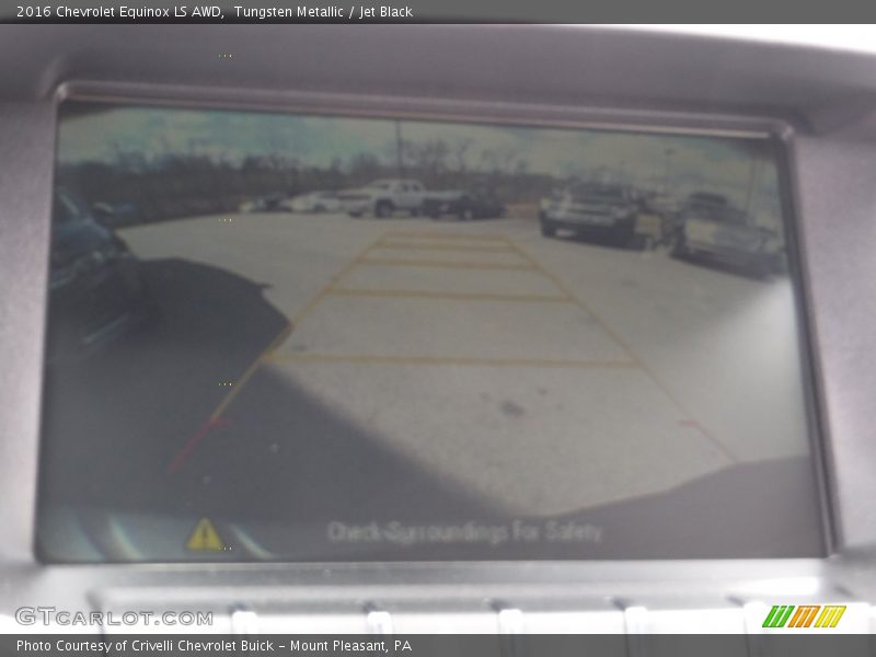 Tungsten Metallic / Jet Black 2016 Chevrolet Equinox LS AWD