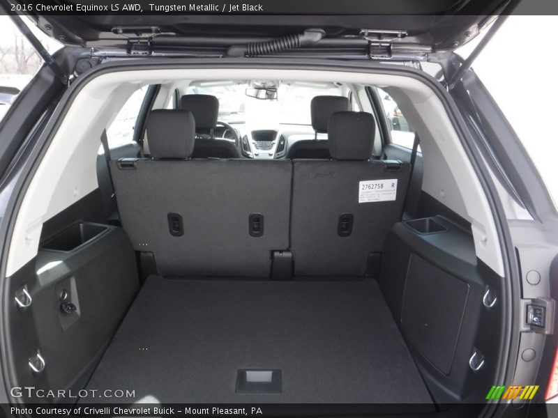 Tungsten Metallic / Jet Black 2016 Chevrolet Equinox LS AWD
