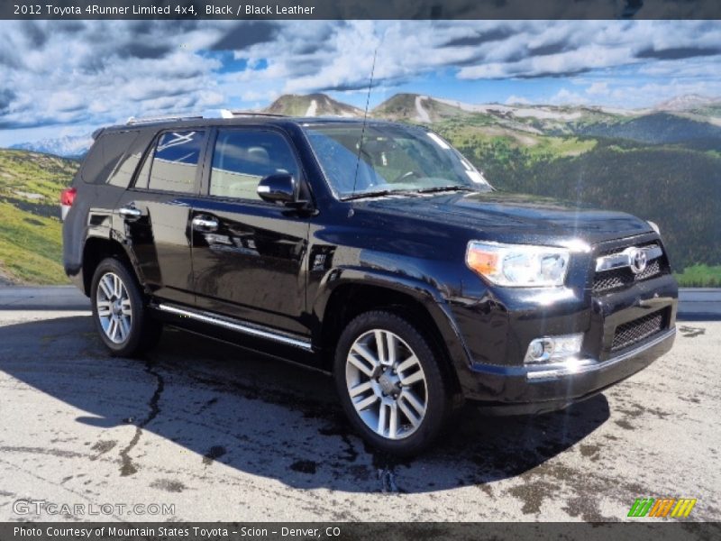 Black / Black Leather 2012 Toyota 4Runner Limited 4x4