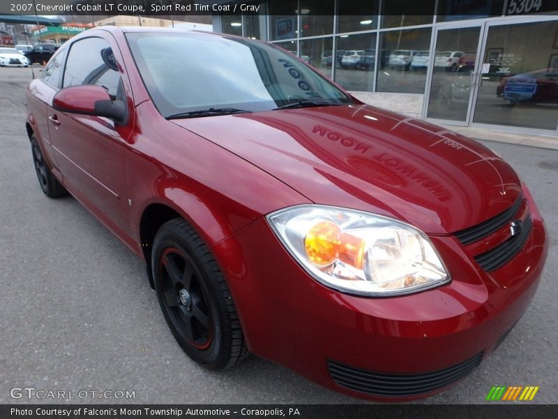 Sport Red Tint Coat / Gray 2007 Chevrolet Cobalt LT Coupe