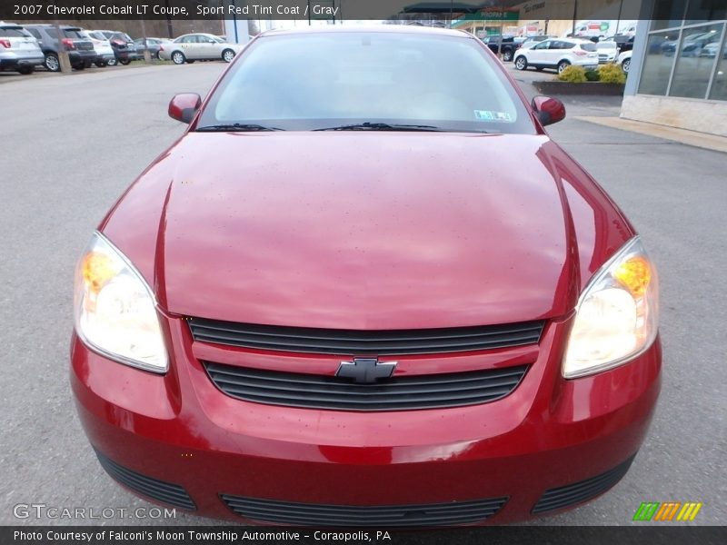 Sport Red Tint Coat / Gray 2007 Chevrolet Cobalt LT Coupe