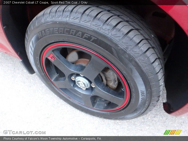Sport Red Tint Coat / Gray 2007 Chevrolet Cobalt LT Coupe