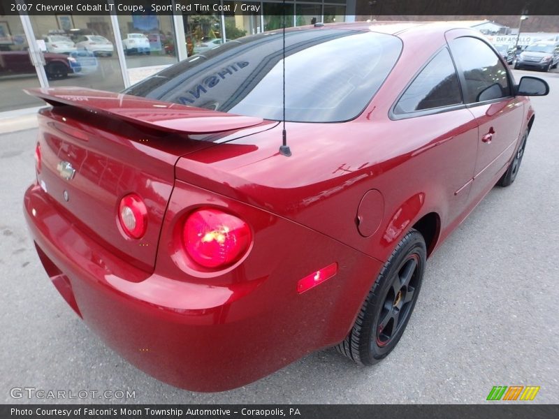 Sport Red Tint Coat / Gray 2007 Chevrolet Cobalt LT Coupe