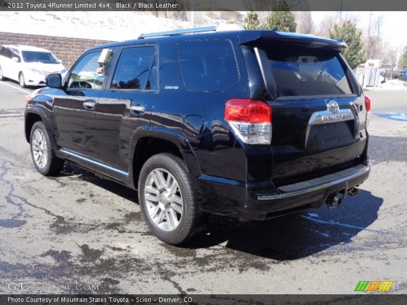 Black / Black Leather 2012 Toyota 4Runner Limited 4x4
