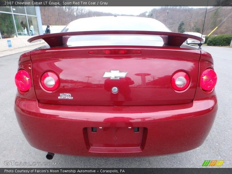 Sport Red Tint Coat / Gray 2007 Chevrolet Cobalt LT Coupe