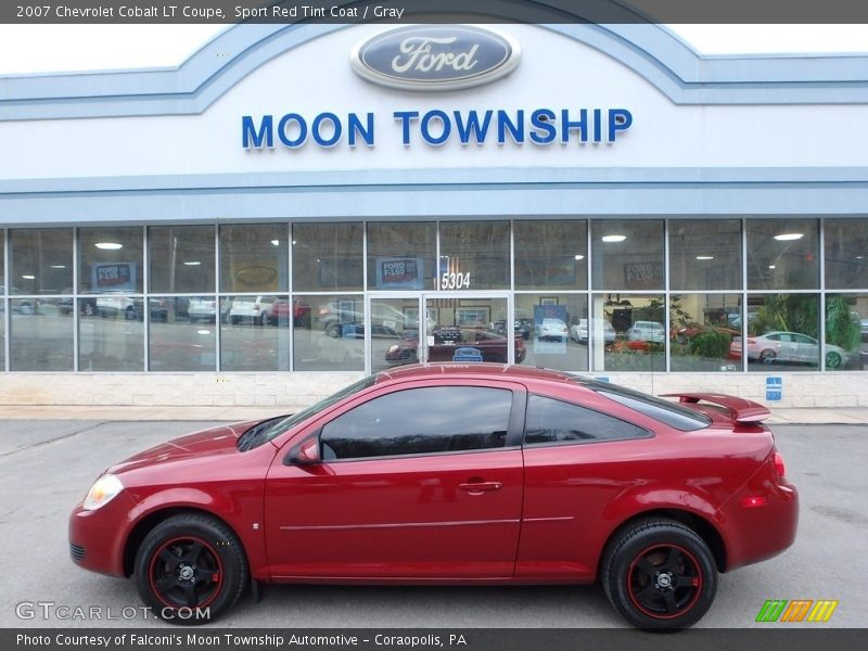 Sport Red Tint Coat / Gray 2007 Chevrolet Cobalt LT Coupe